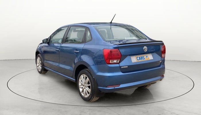 2017 Volkswagen Ameo HIGHLINE PLUS 1.5L AT 16 ALLOY, Diesel, Automatic, 81,375 km, Left Back Diagonal