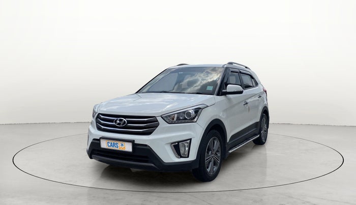 2017 Hyundai Creta SX PLUS AT 1.6 DIESEL, Diesel, Automatic, 51,893 km, Left Front Diagonal