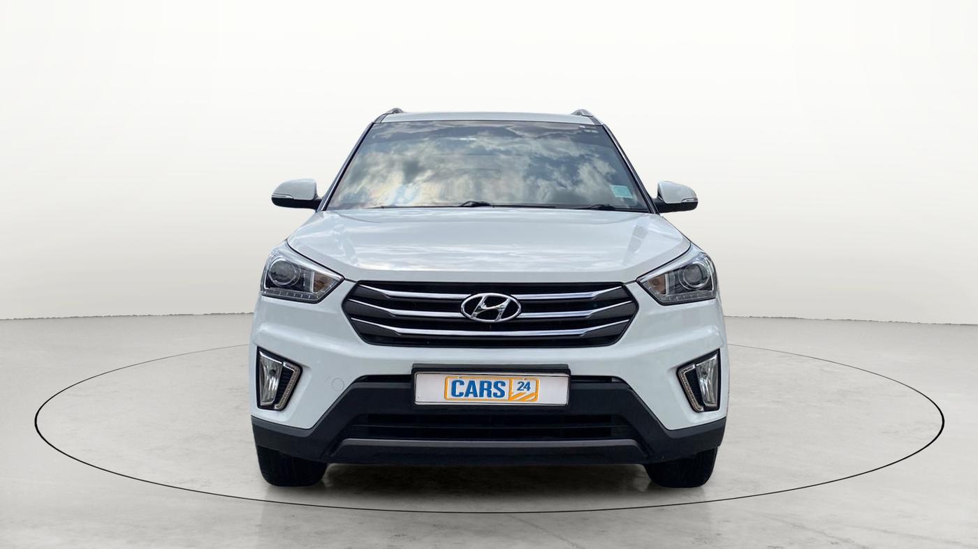 2017 Hyundai Creta SX PLUS AT 1.6 DIESEL, Diesel, Automatic, 51,893 km, Front