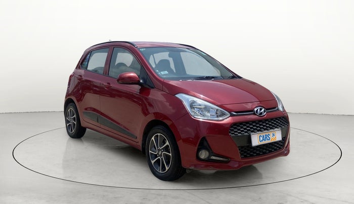 2017 Hyundai Grand i10 SPORTZ (O) AT 1.2 KAPPA VTVT, Petrol, Automatic, 31,065 km, Right Front Diagonal