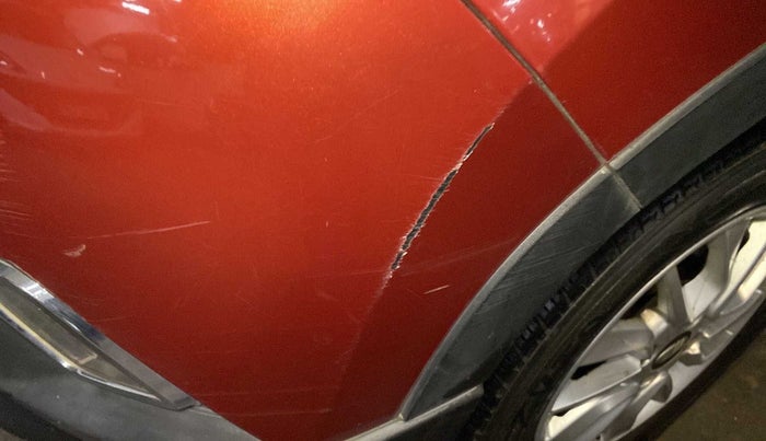 2016 Mahindra Kuv100 K8 5 STR, Petrol, Manual, 27,455 km, Front bumper - Minor scratches