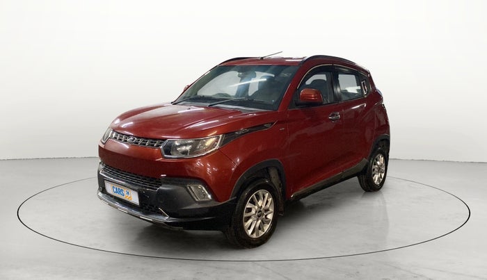 2016 Mahindra Kuv100 K8 5 STR, Petrol, Manual, 27,455 km, Left Front Diagonal