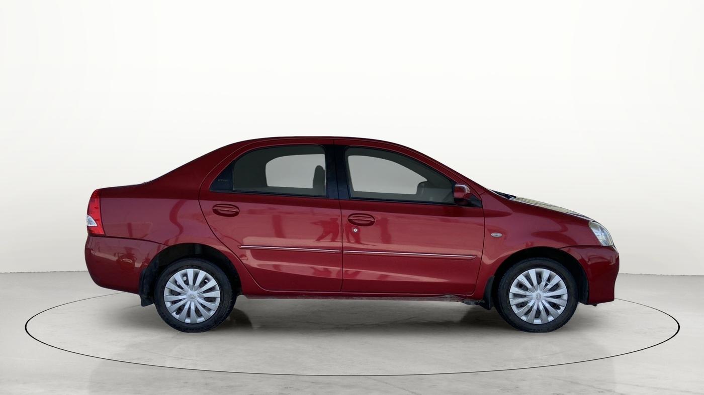 2013 Toyota Etios G, Petrol, Manual, 27,735 km, Right Side View