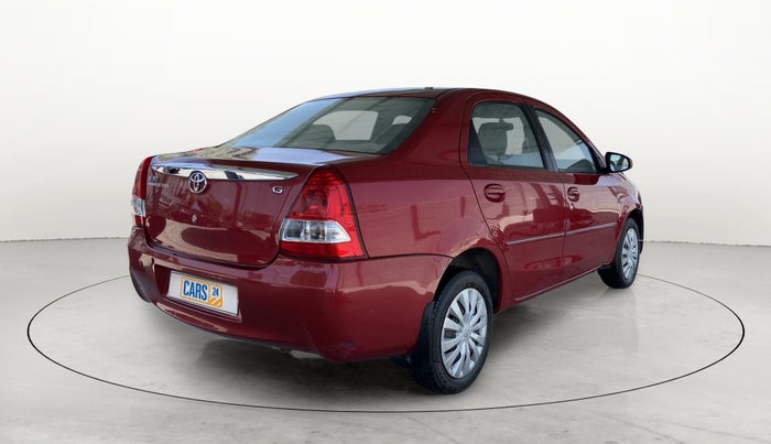 2013 Toyota Etios G, Petrol, Manual, 27,735 km, Right Back Diagonal