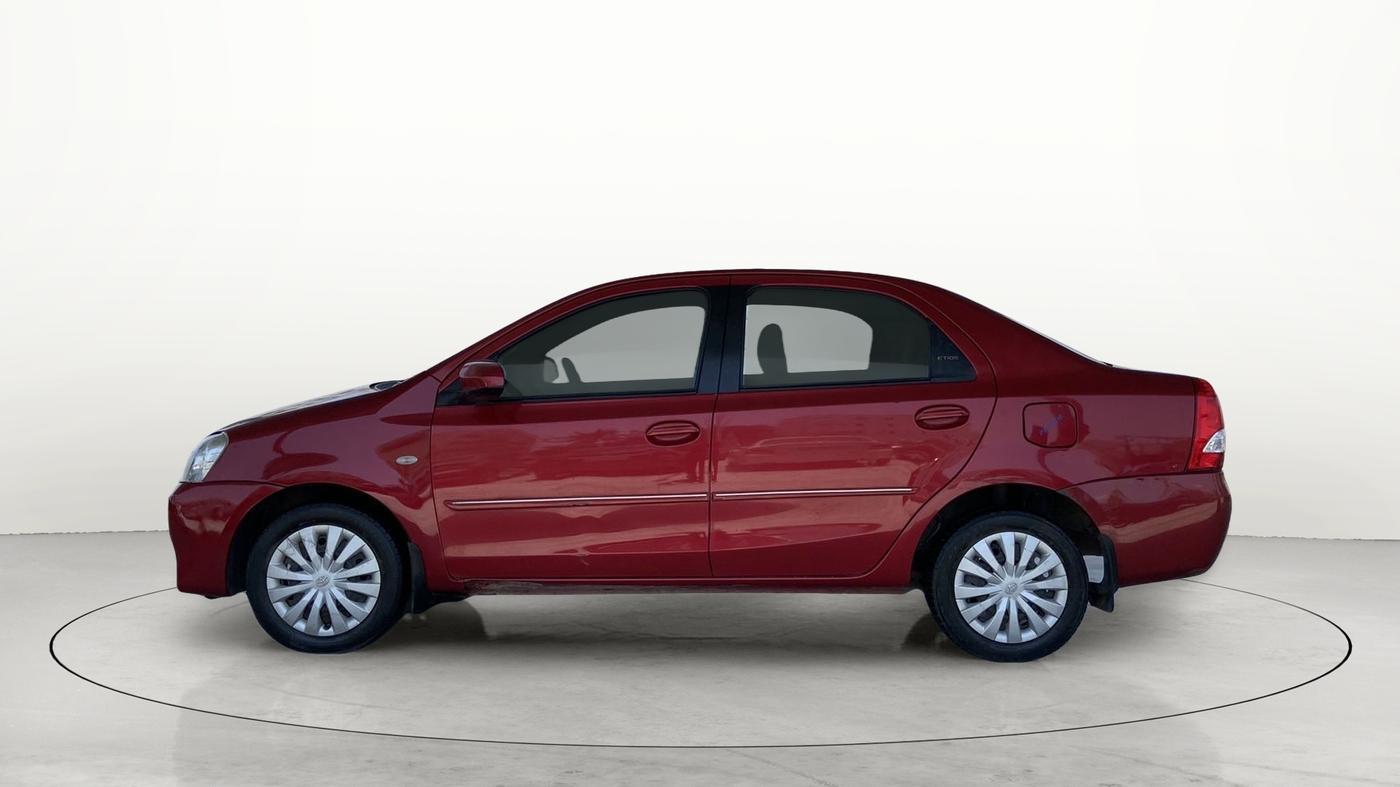 2013 Toyota Etios G, Petrol, Manual, 27,735 km, Left Side