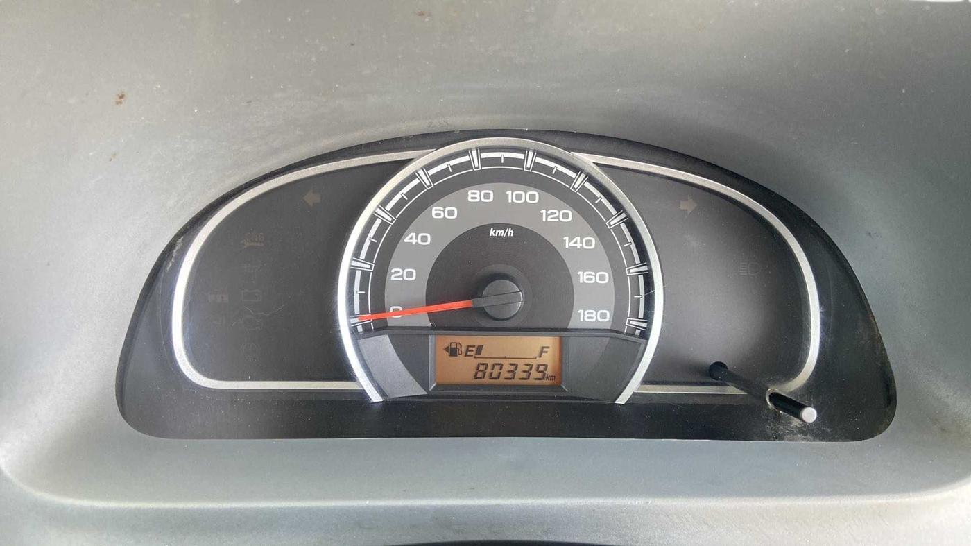 2013 Maruti Alto 800 LXI, Petrol, Manual, 80,316 km, Odometer Image
