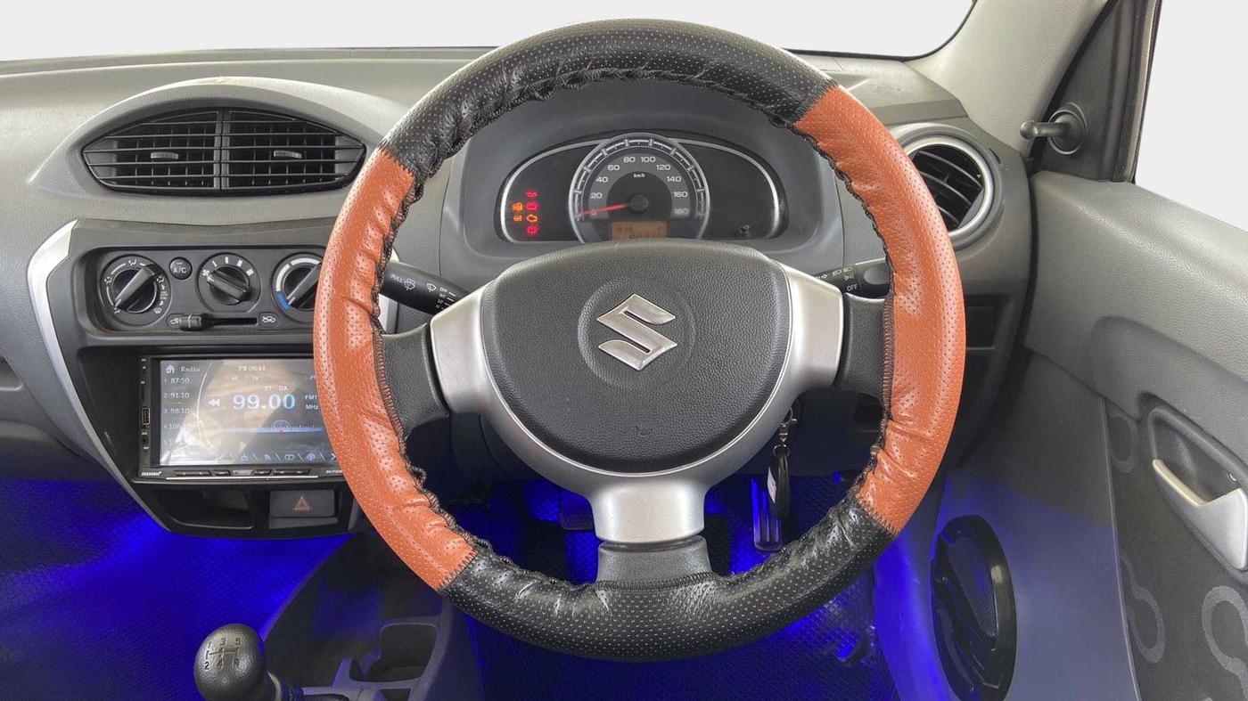 2013 Maruti Alto 800 LXI, Petrol, Manual, 80,316 km, Steering Wheel Close Up
