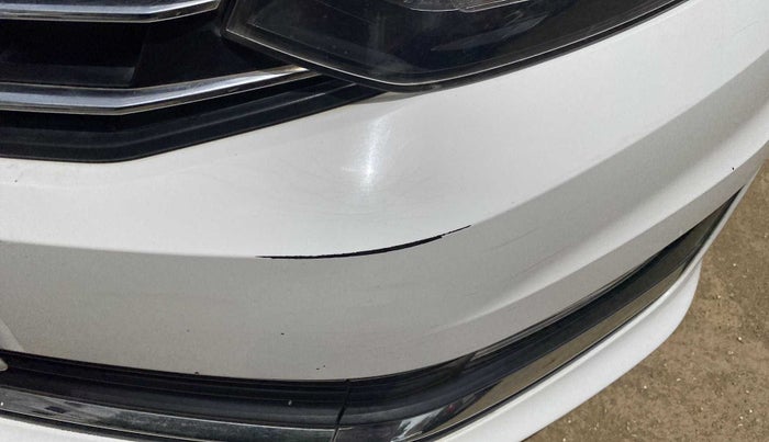 2019 Volkswagen Vento HIGHLINE PLUS 1.2 AT 16 ALLOY, Petrol, Automatic, 45,744 km, Front bumper - Minor scratches