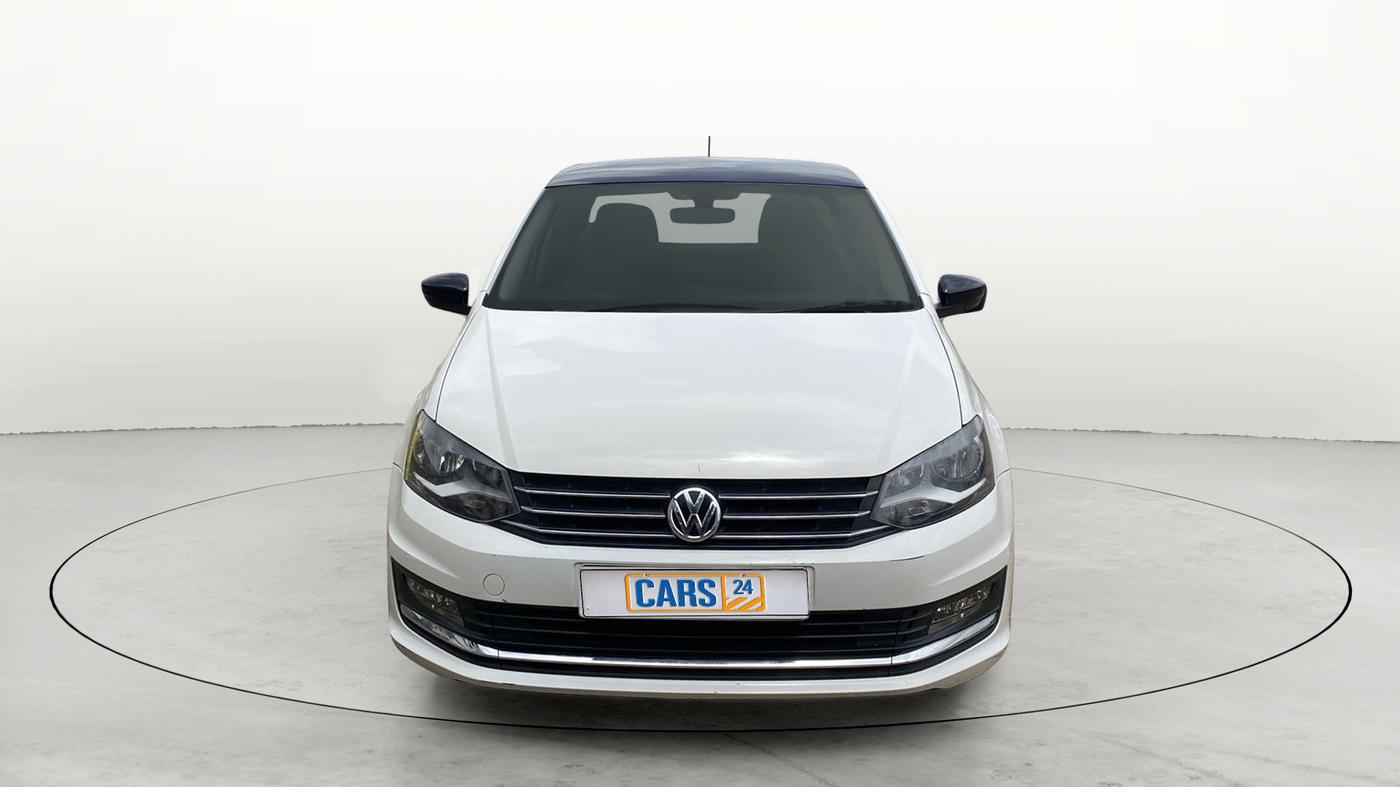 2019 Volkswagen Vento HIGHLINE PLUS 1.2 AT 16 ALLOY, Petrol, Automatic, 45,744 km, Front
