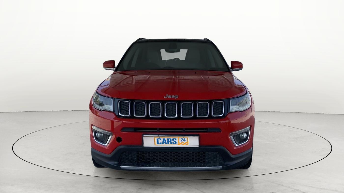 2019 Jeep Compass LIMITED PLUS PETROL AT, Petrol, Automatic, 1,14,643 km, Front