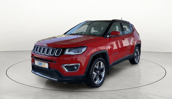 2019 Jeep Compass LIMITED PLUS PETROL AT, Petrol, Automatic, 1,14,643 km, Left Front Diagonal