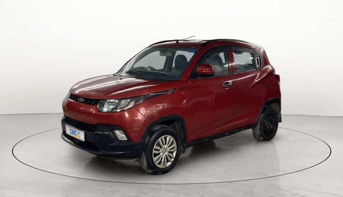 2016 Mahindra Kuv100 K4 6 STR, Petrol, Manual, 53,367 km, Left Front Diagonal