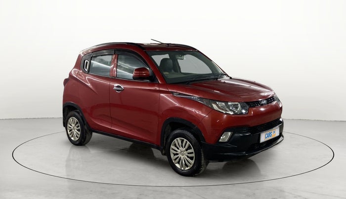 2016 Mahindra Kuv100 K4 6 STR, Petrol, Manual, 53,367 km, Right Front Diagonal