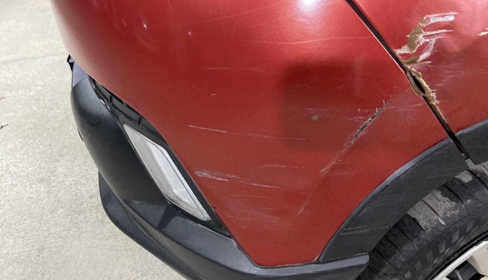 2016 Mahindra Kuv100 K4 6 STR, Petrol, Manual, 53,367 km, Front bumper - Minor scratches