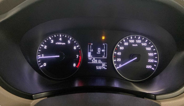 2017 Hyundai Elite i20 SPORTZ 1.2, Petrol, Manual, 53,348 km, Odometer Image
