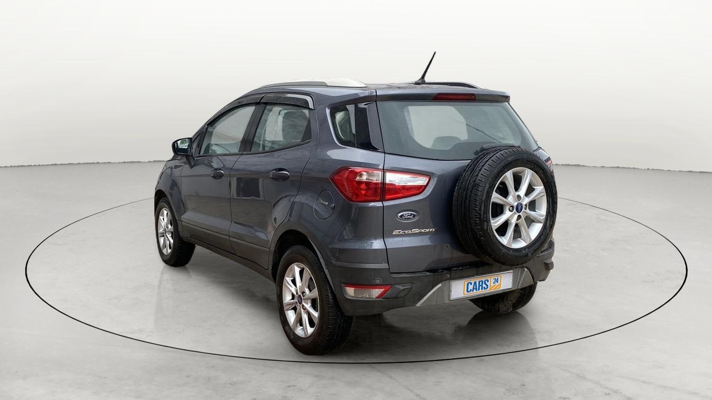 2018 Ford Ecosport TITANIUM 1.5L DIESEL, Diesel, Manual, 86,596 km, Left Back Diagonal