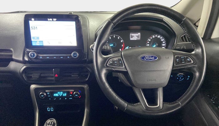 2018 Ford Ecosport TITANIUM 1.5L PETROL, Petrol, Manual, 32,799 km, Steering Wheel Close Up