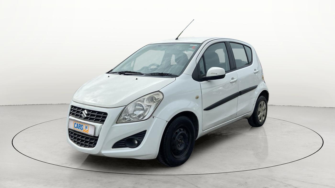 2014 Maruti Ritz VXI ABS AMT, CNG, Automatic, 65,999 km, Left Front Diagonal