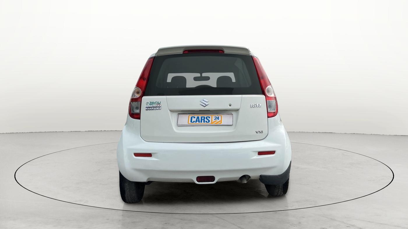 2014 Maruti Ritz VXI ABS AMT, CNG, Automatic, 65,999 km, Back/Rear