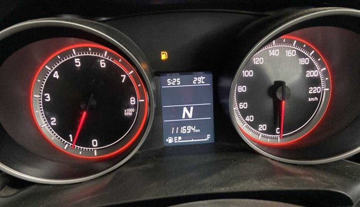 2018 Maruti Swift ZXI AMT, Petrol, Automatic, 1,11,791 km, Odometer Image