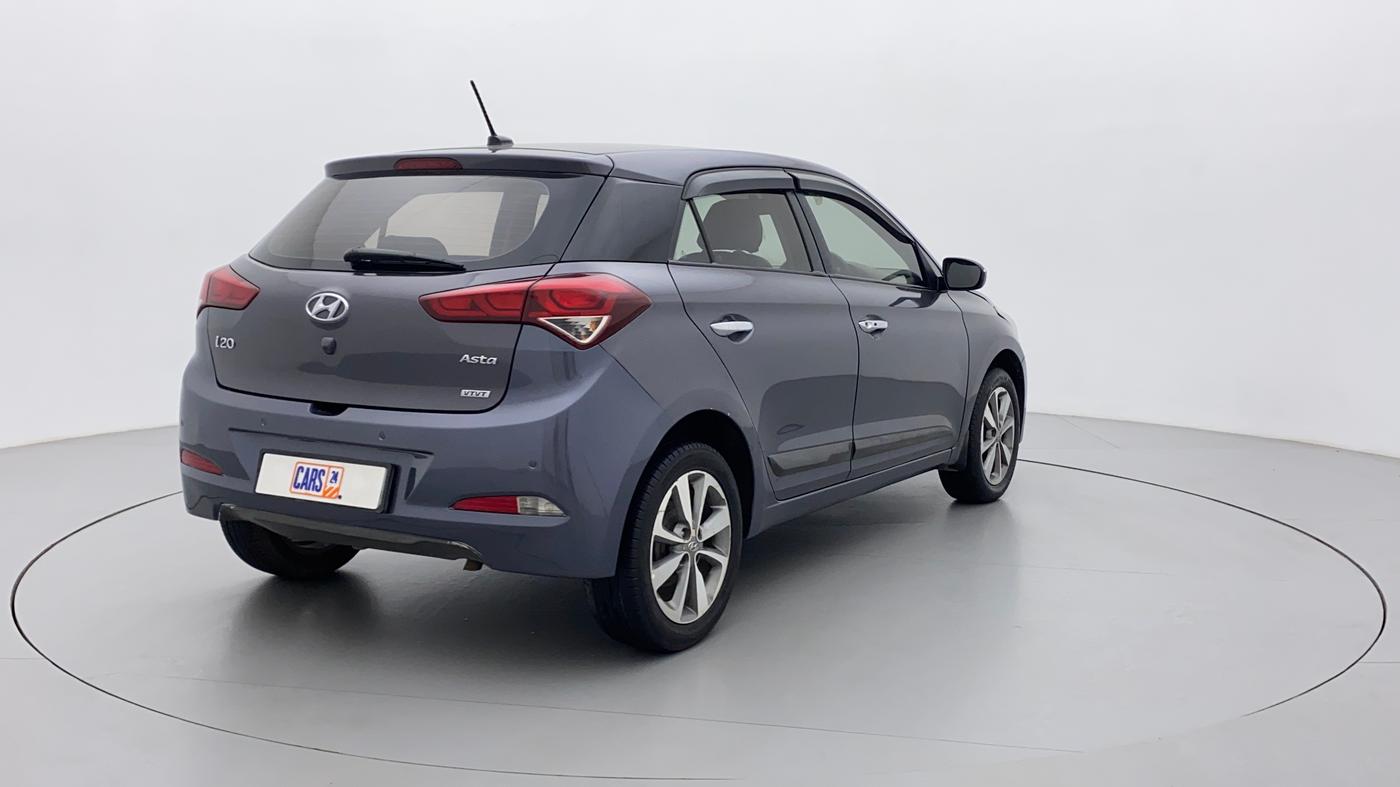 2016 Hyundai Elite i20 ASTA 1.2, Petrol, Manual, 1,19,368 km, Right Back Diagonal