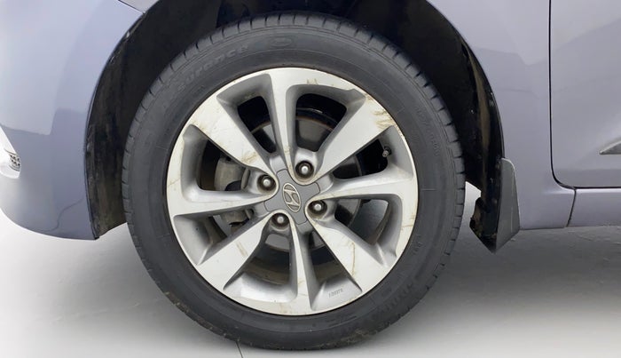 2016 Hyundai Elite i20 ASTA 1.2, Petrol, Manual, 1,19,567 km, Left Front Wheel