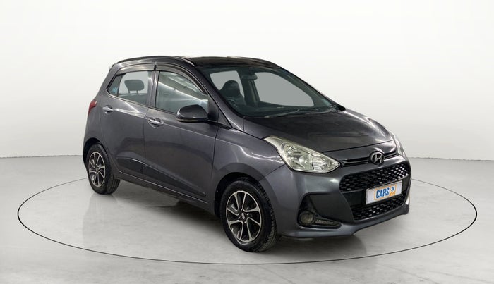 2017 Hyundai Grand i10 ASTA 1.2 KAPPA VTVT, Petrol, Manual, 27,023 km, Right Front Diagonal