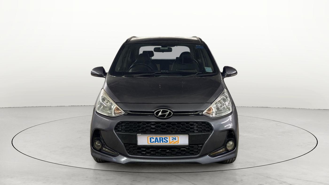 2017 Hyundai Grand i10 ASTA 1.2 KAPPA VTVT, Petrol, Manual, 27,023 km, Front