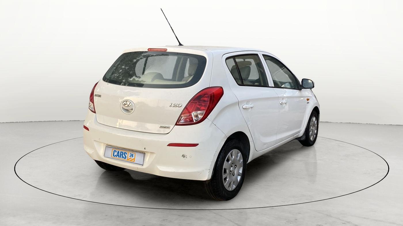 2012 Hyundai i20 MAGNA 1.2, Petrol, Manual, 55,081 km, Right Back Diagonal
