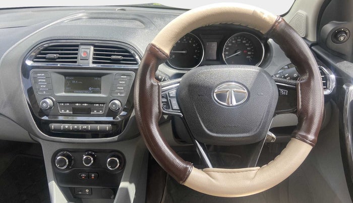 2019 Tata TIGOR XZA PETROL, Petrol, Automatic, 15,188 km, Steering Wheel Close Up