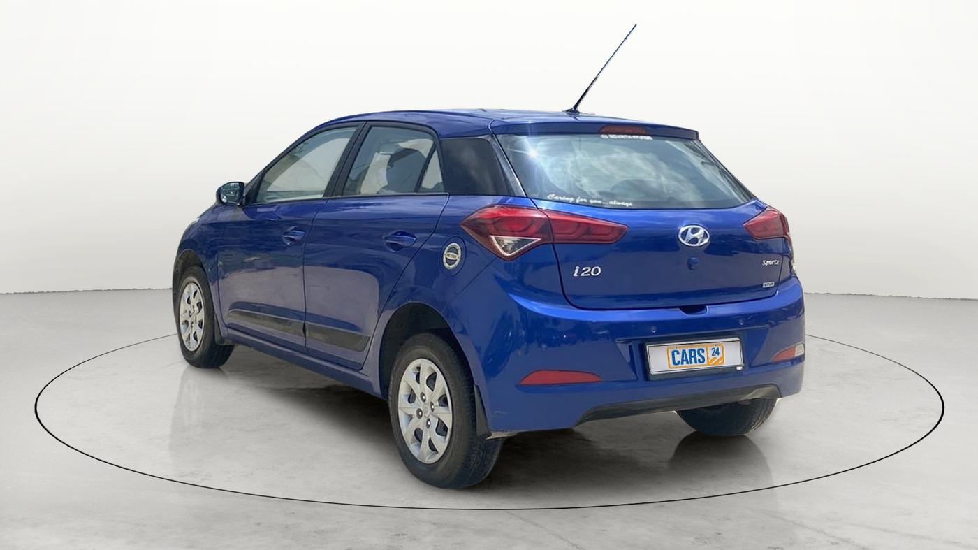 2017 Hyundai Elite i20 SPORTZ 1.2, Petrol, Manual, 62,621 km, Left Back Diagonal