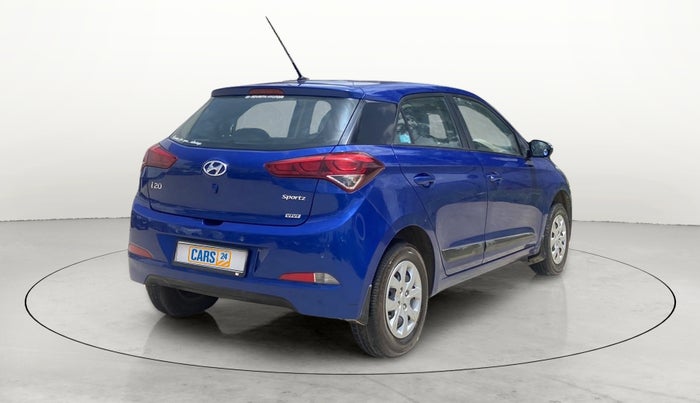 2017 Hyundai Elite i20 SPORTZ 1.2, Petrol, Manual, 62,621 km, Right Back Diagonal