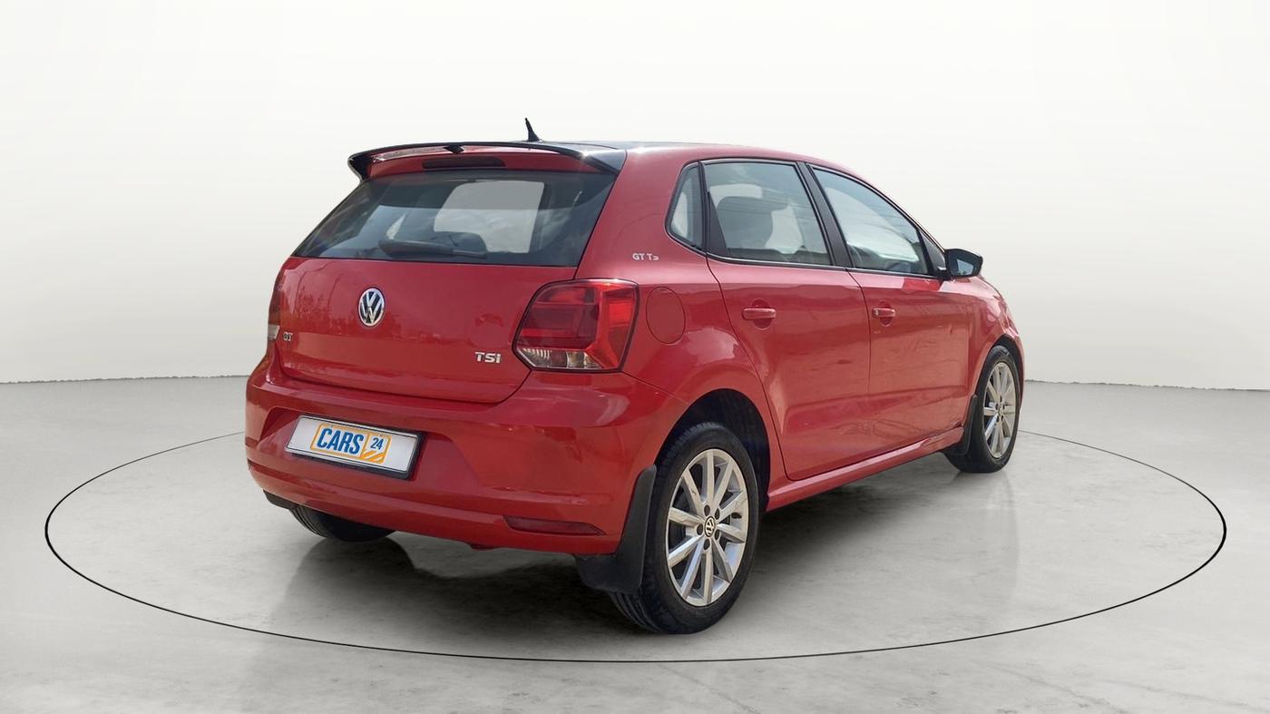 2018 Volkswagen Polo GT TSI AT, Petrol, Automatic, 1,12,625 km, Right Back Diagonal