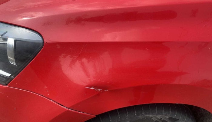 2018 Volkswagen Polo GT TSI AT, Petrol, Automatic, 1,12,625 km, Left fender - Slightly dented
