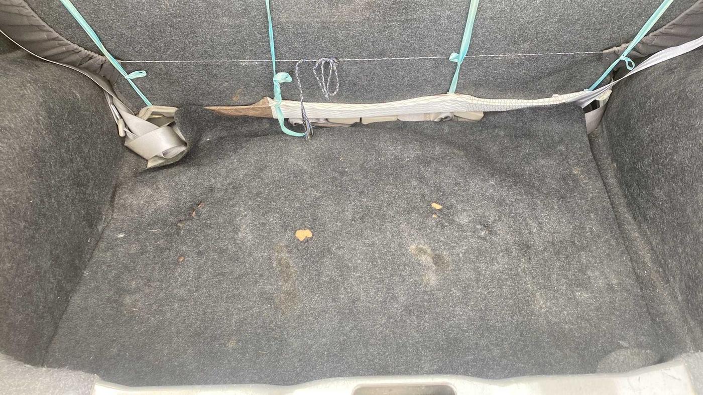 2016 Datsun Go A, Petrol, Manual, 31,316 km, Boot Inside
