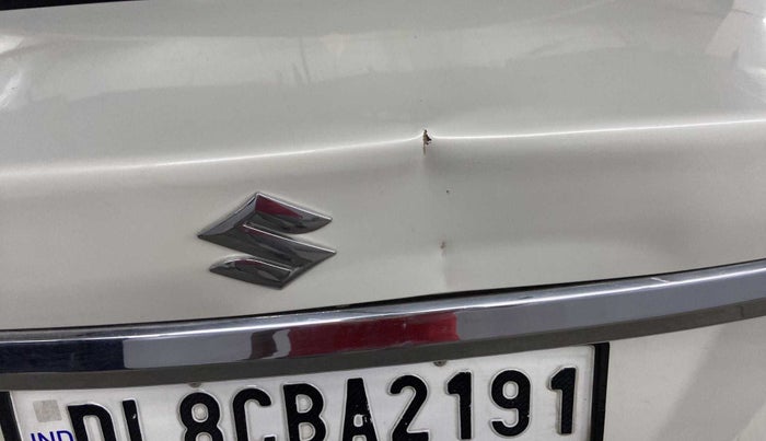 2020 Maruti Dzire VXI, Petrol, Manual, 52,492 km, Dicky (Boot door) - Slightly dented