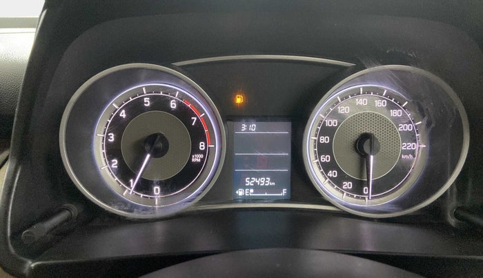 2020 Maruti Dzire VXI, Petrol, Manual, 52,492 km, Odometer Image