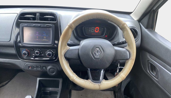2017 Renault Kwid RXT 1.0, Petrol, Manual, 32,590 km, Steering Wheel Close Up