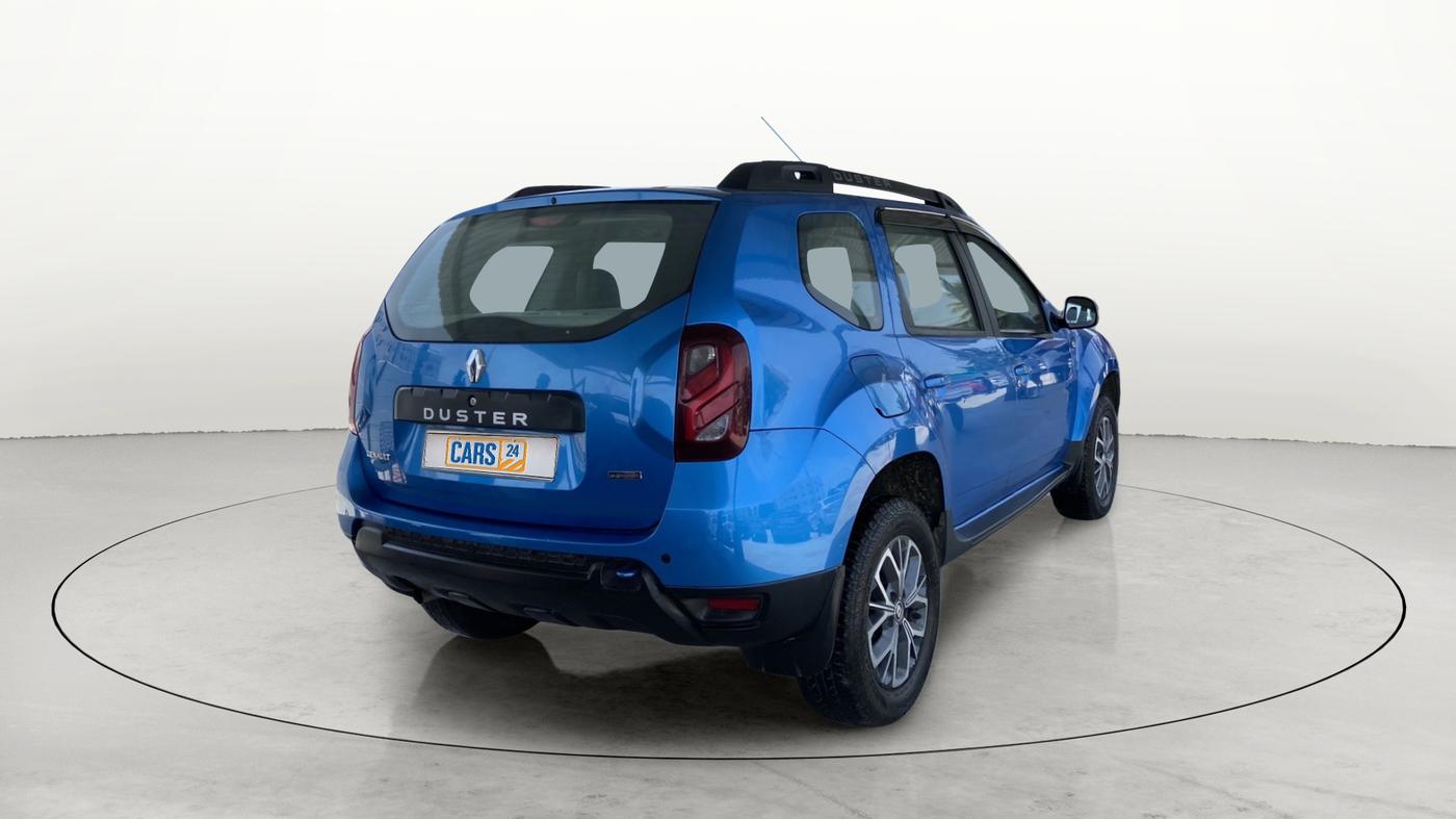 2019 Renault Duster RXS OPT CVT, Petrol, Automatic, 74,179 km, Right Back Diagonal