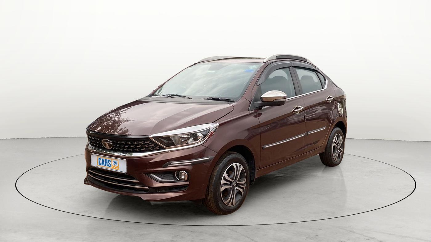 2022 Tata TIGOR XZ PLUS CNG, CNG, Manual, 13,145 km, Left Front Diagonal
