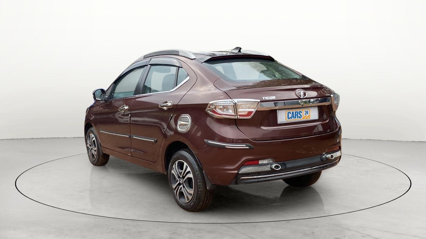 2022 Tata TIGOR XZ PLUS CNG, CNG, Manual, 13,145 km, Left Back Diagonal