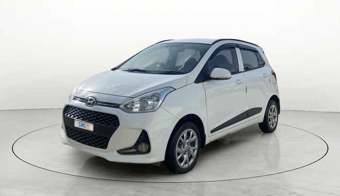 2019 Hyundai Grand i10 SPORTZ 1.2 KAPPA VTVT, Petrol, Manual, 42,090 km, Left Front Diagonal