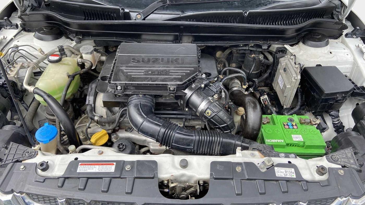 2019 Maruti Vitara Brezza ZDI PLUS AMT, Diesel, Automatic, 74,425 km, Open Bonet