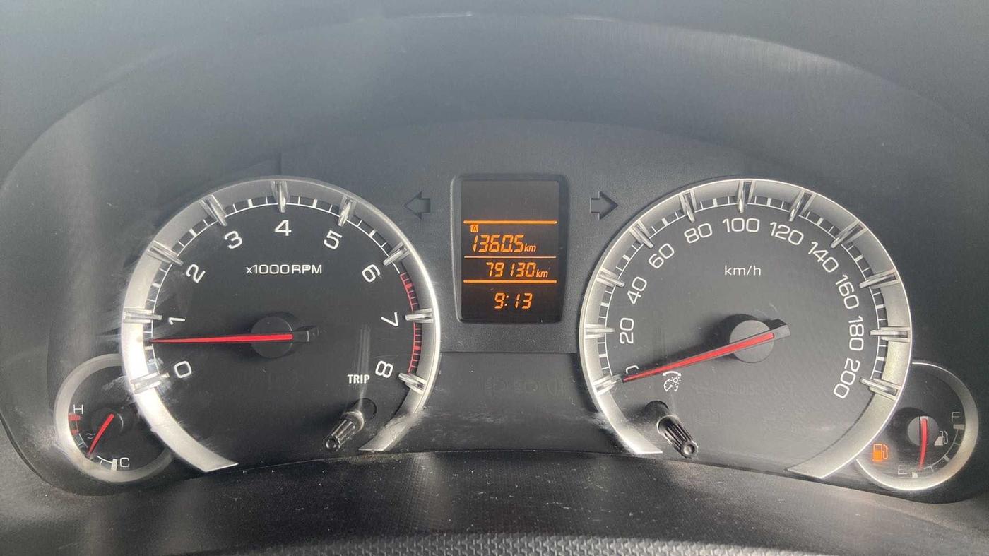 2013 Maruti Swift VXI, Petrol, Manual, 79,055 km, Odometer Image