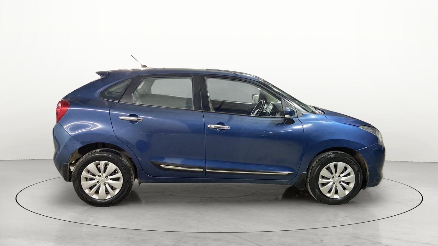 2017 Maruti Baleno DELTA PETROL 1.2, Petrol, Manual, 42,531 km, Right Side View