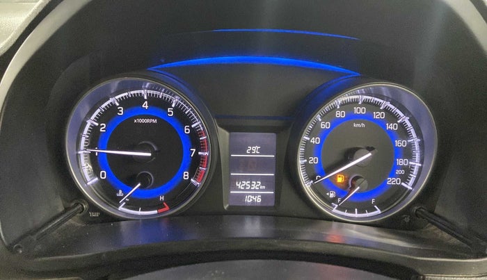 2017 Maruti Baleno DELTA PETROL 1.2, Petrol, Manual, 42,531 km, Odometer Image