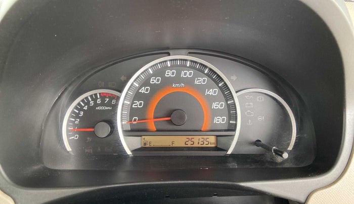 2014 Maruti Wagon R 1.0 VXI, Petrol, Manual, 25,135 km, Odometer Image