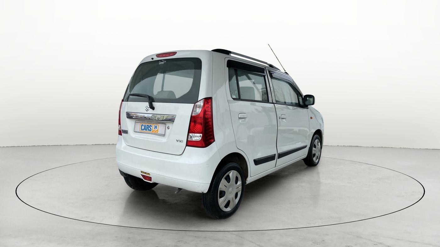 2014 Maruti Wagon R 1.0 VXI, Petrol, Manual, 25,135 km, Right Back Diagonal