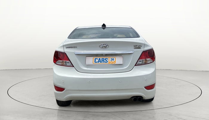 2014 Hyundai Verna FLUIDIC 1.6 CRDI SX OPT AT, Diesel, Automatic, 65,355 km, Back/Rear