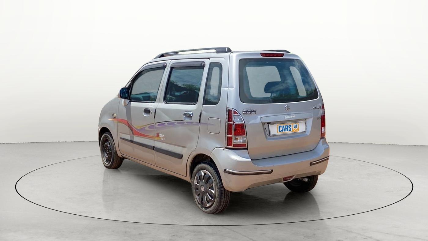 2010 Maruti Wagon R VXI MINOR, Petrol, Manual, 77,292 km, Left Back Diagonal